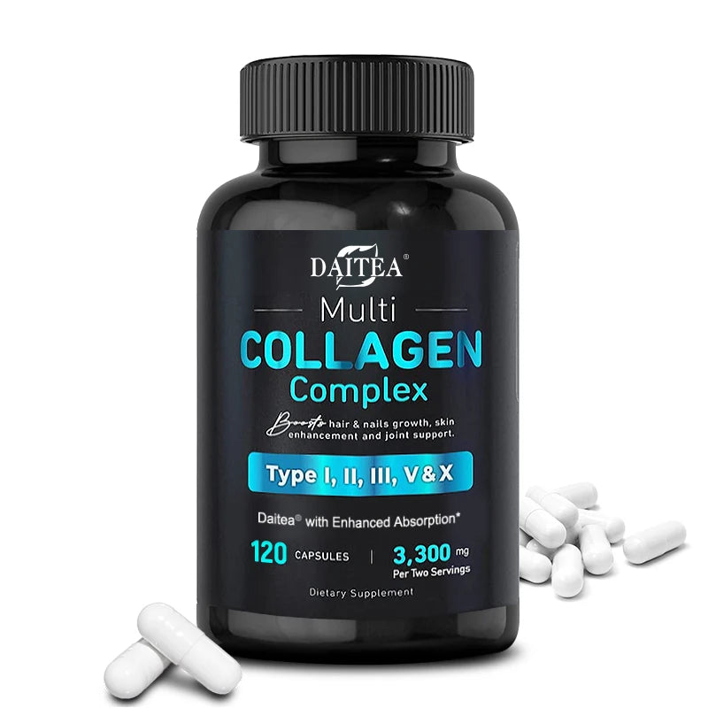 Collagen Complex Hair, Skin, Nails, Joint Health - Hydrolyzed Collagen for Men and Women