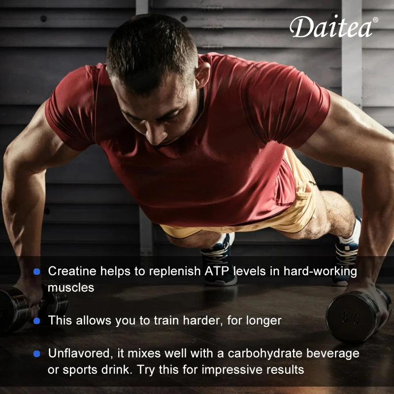 Creatine Monohydrate 3000 Mg, Easy To Absorb
Supports Strength, Muscle, Helps Replenish Muscle ATP Levels, 120 Capsules