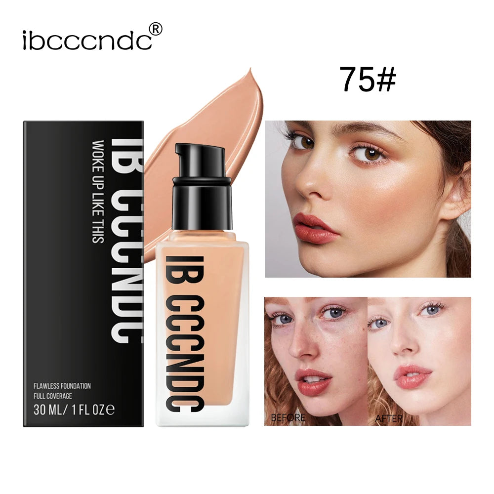 Flawless All Day 6 Color Waterproof Concealer Foundation Full Coverage Long Lasting Moisturizing