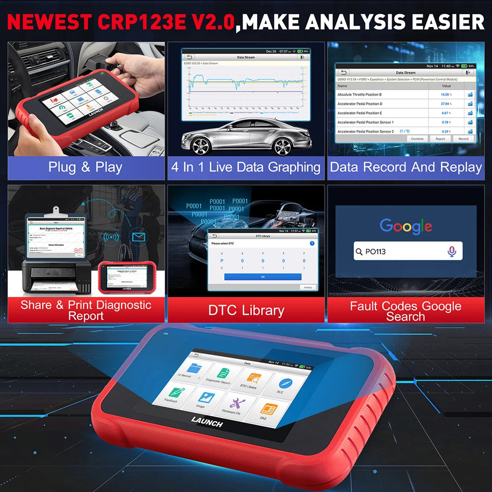 Diagnostic Tools Auto Scanner