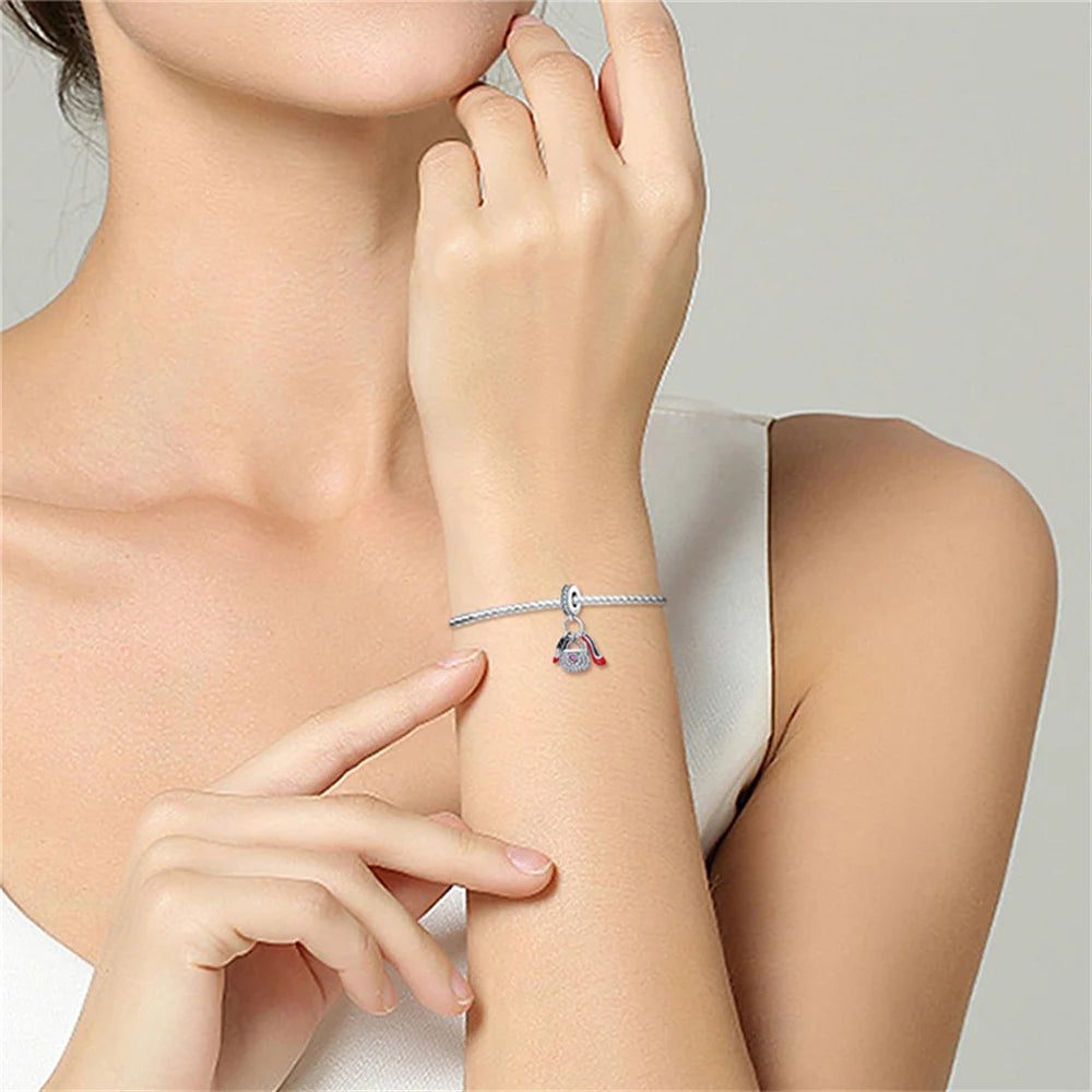 925 Sterling Silver Pandora Original Bracelet Charms