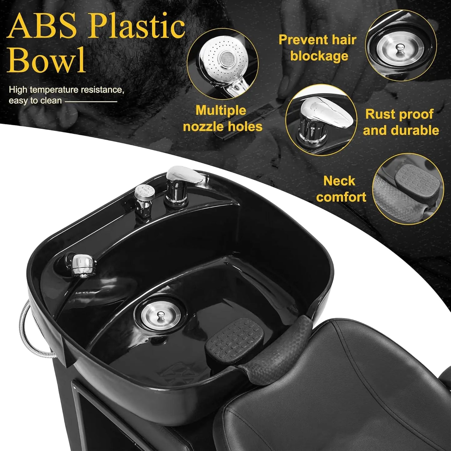 Shampoo Bowl Chair Barber Chair