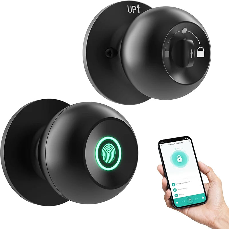 Fingerprint Lock Smart Lock with Bluetooth
Door Lock Keyless Entry with Fingerprint and Tuya App