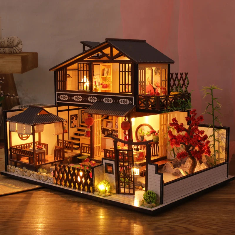 DIY Wooden Miniature Model Kit