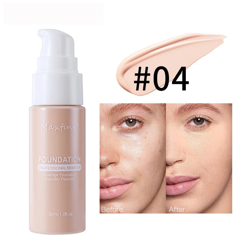 Liquid Foundation Effective Concealer Waterproof Sweat-resistant Makeup