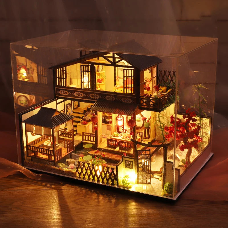 DIY Wooden Miniature Model Kit