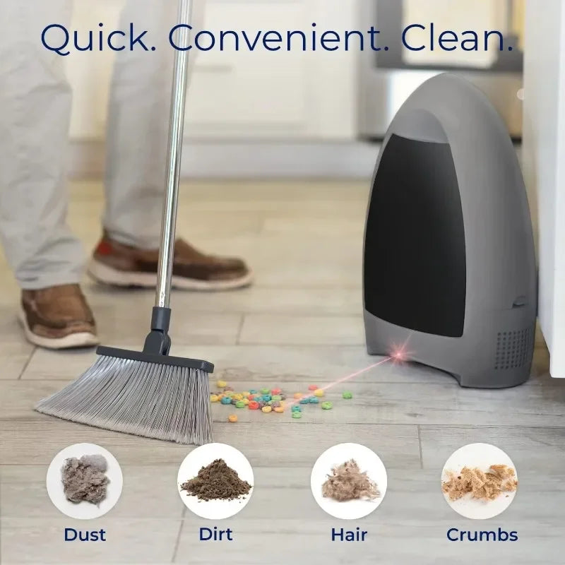 Home Touchless Vacuum Automatic Dustpan
Great for Pet Hair Food Dirt Kitchen,Corded Canister Vacuum
Bagless,1000 W,Silver
