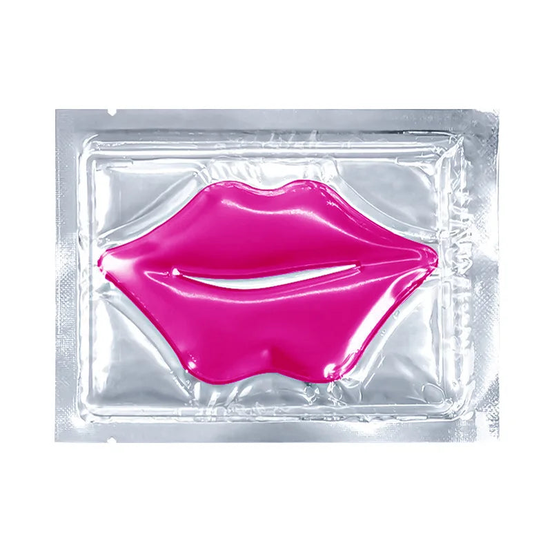 10 pairs Collagen Lip Mask Moisturizing Firming Nourishing Labial Moisturizer Gel Pads