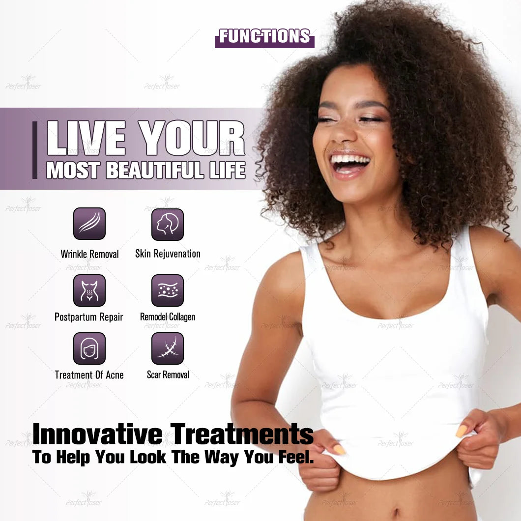 2025 Newest Microneedle Fractional Skin Tightening
Acne Scar Wrinkle & Stretch Marks Removal Machine