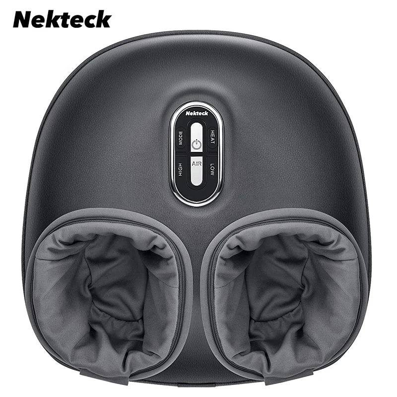 Foot Massager Heating Therapy Air Compression
Shiatsu Knead Roller Muscle Relaxation Electric Foot Massager