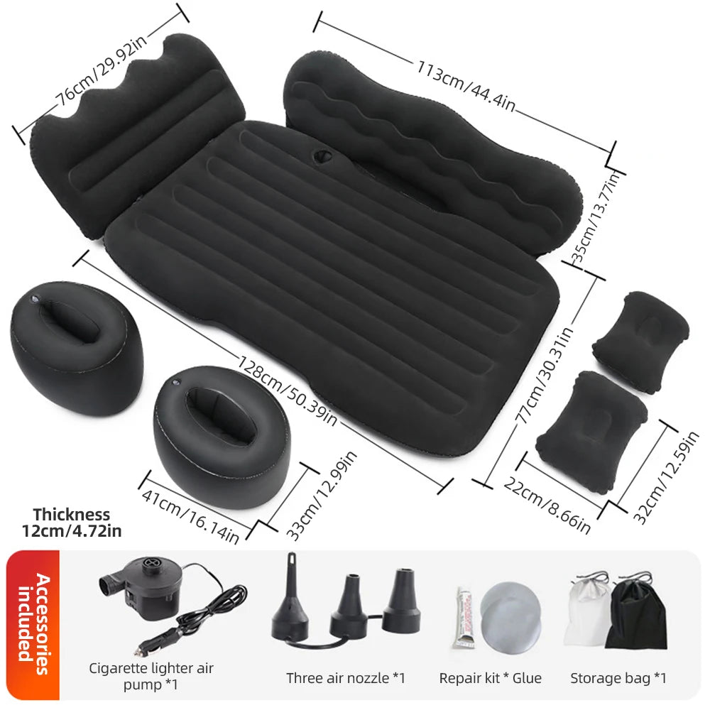 Mattress Car Inflatable Travel Bed Camping Mattress Outdoor Camping Equipment