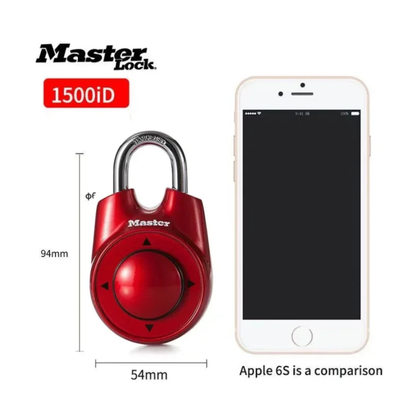 Master Lock Portable Padlock Escape Room Gym School Club Cabinet Lock Combination Code Directional Keyless Door Lock