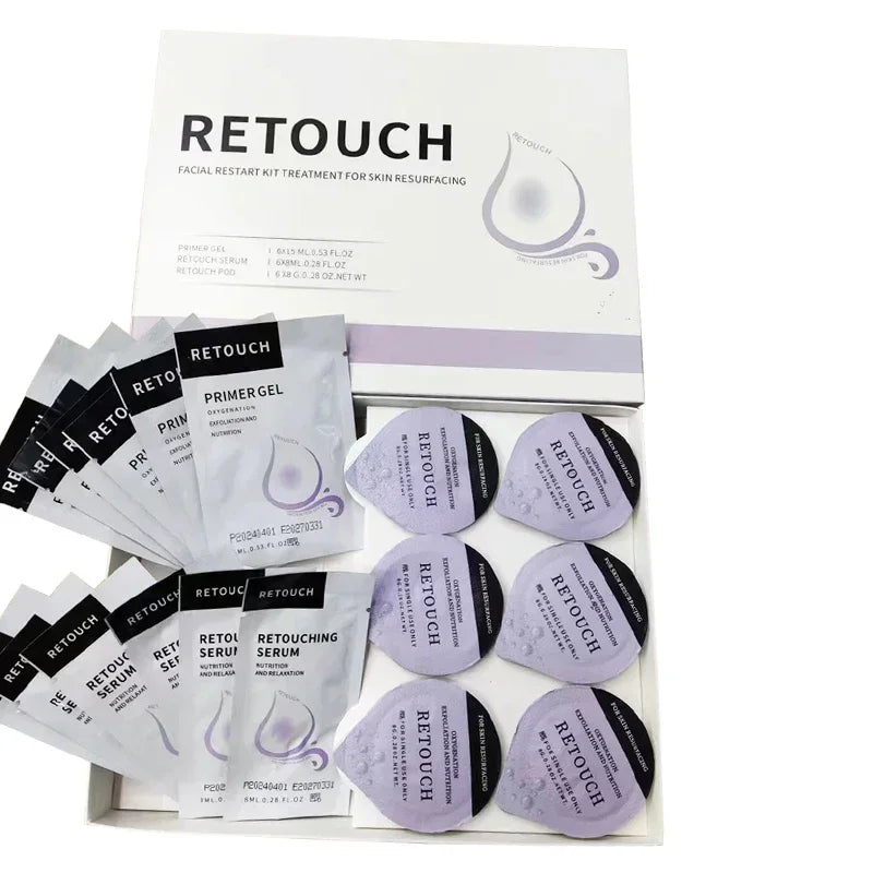 Facial Oxygen Bubble Machine REFILLS rOxygen Jet Serum Gel Facial Massage Exfoliate Rejuvenation