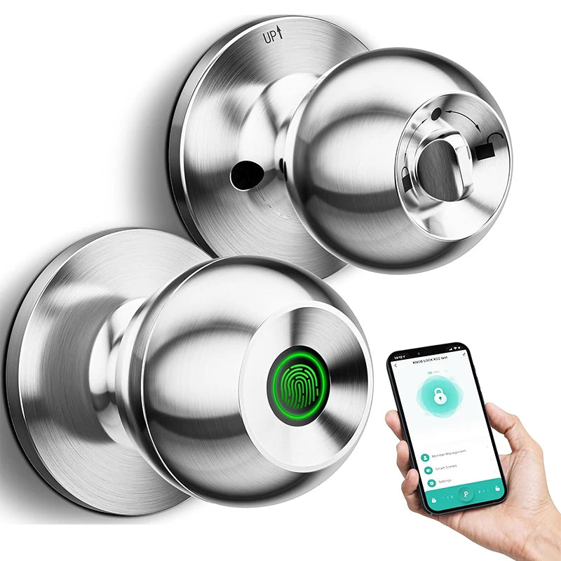 Fingerprint Lock Smart Lock with Bluetooth
Door Lock Keyless Entry with Fingerprint and Tuya App