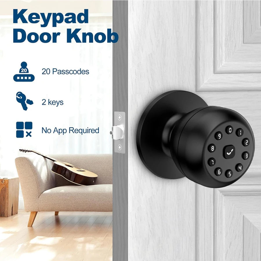 Smart lock Electronic lock Spherical lock Password smart lock
Keyless Indoor lock Security intelligent lock Smartlife