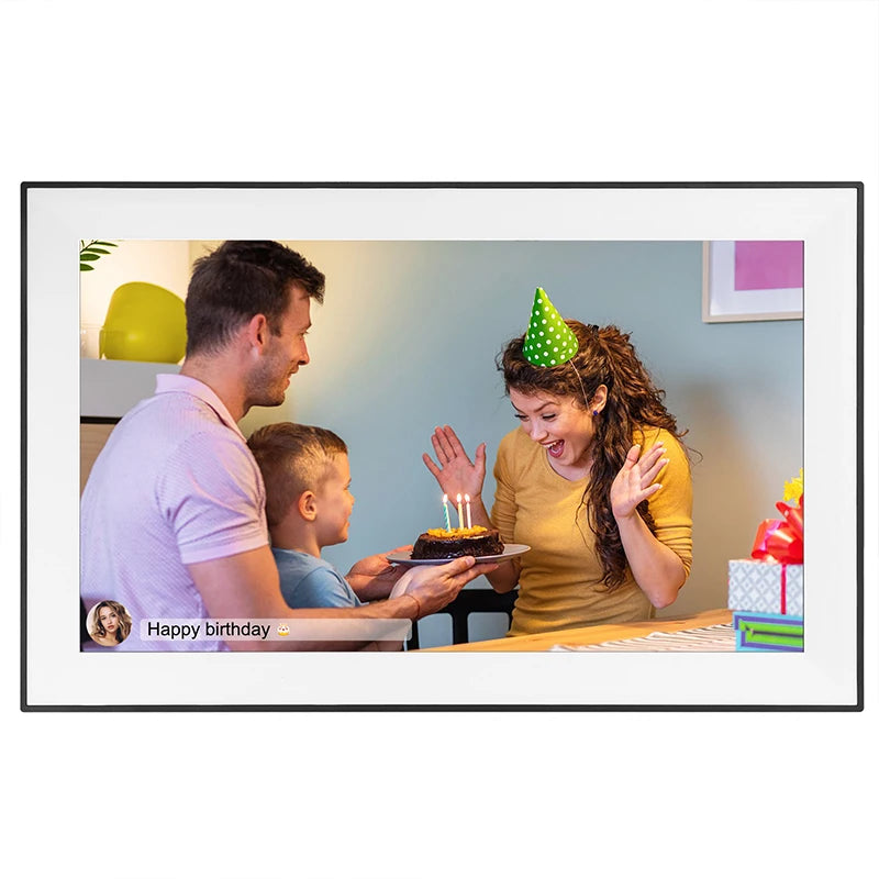 15.6 inch built in 32GB WiFi Large touch ips digital photo frame
1920*1080 WiFi Smart Frame Share Photos and Videos via frameo