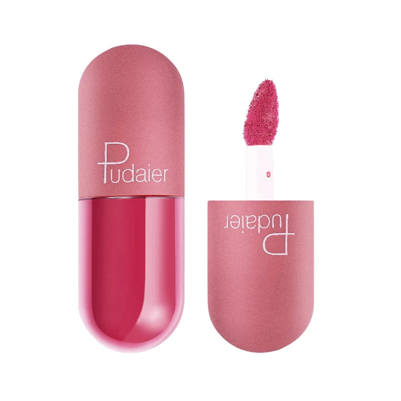 Long-Lasting,Capsule Lip Stain Non Stick
Non Fade, High Pigmented Matte Lipstick