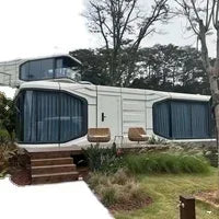 smart home Factory Direct Custom Luxury Prefab House
Resort Camping tiny house prefabricated home space capsule outdoor