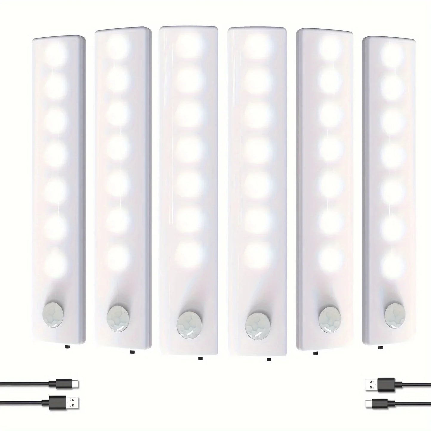 Under Cabinet Lights 6 Pack Motion Sensor Light