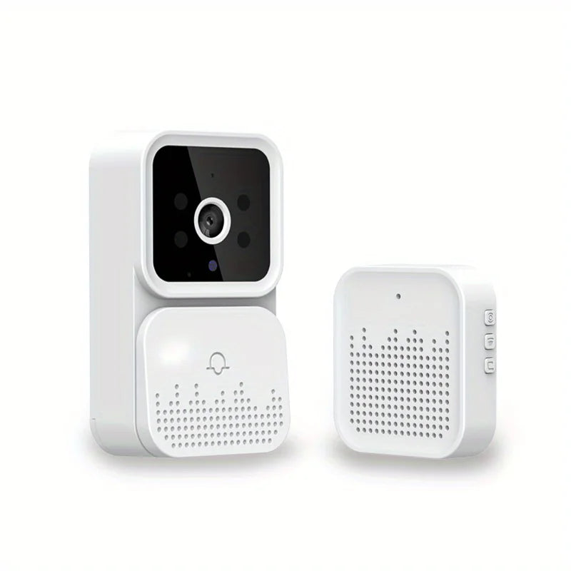 Wireless smart video doorbell 2.4GWiFi, 2-channel audio, night vision, \
SD card/cloud storage home security surveillance camera