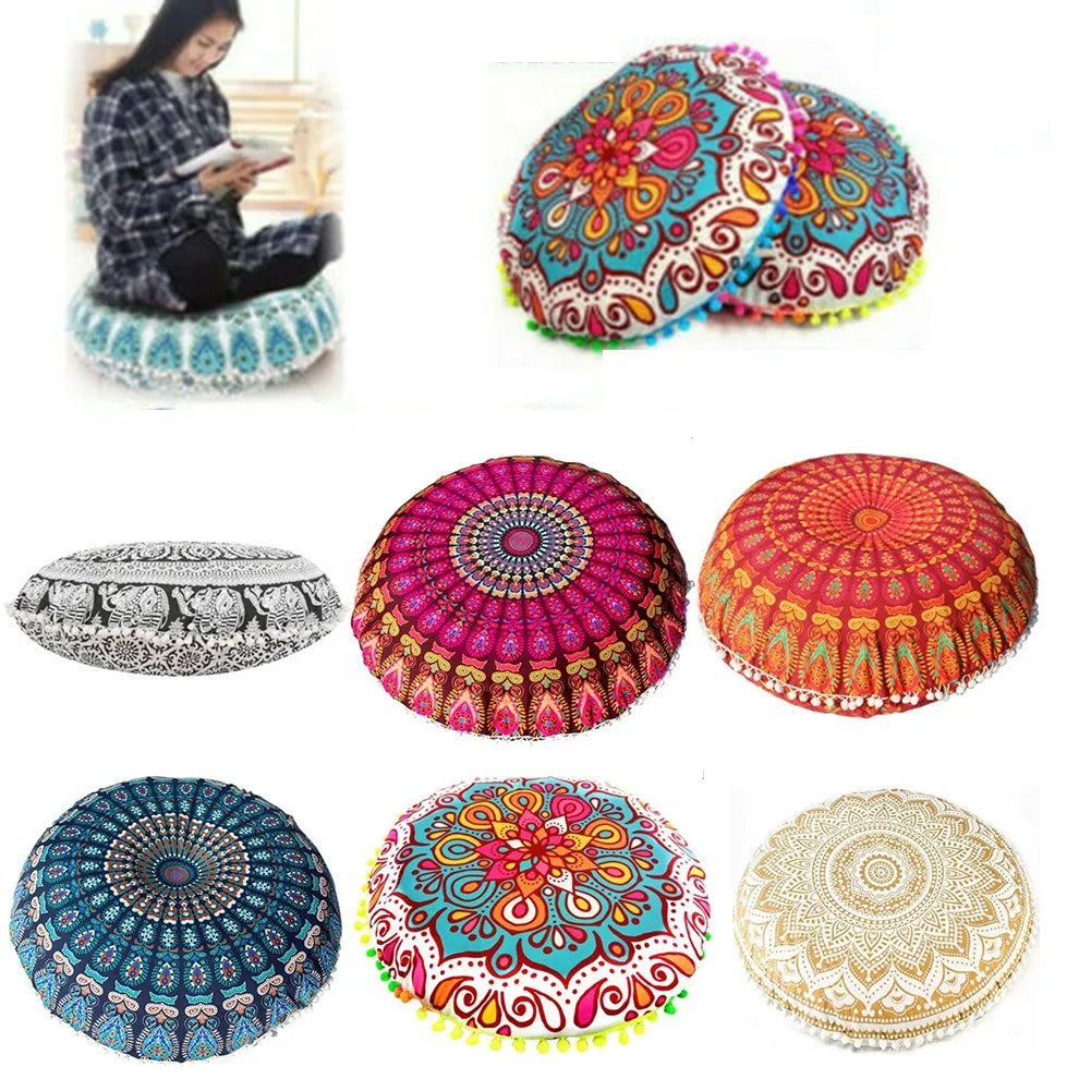 Round Pattern Pillowcase
Bohemian Cushion Cover
Cover For Home Hotel Bar Car Decorate