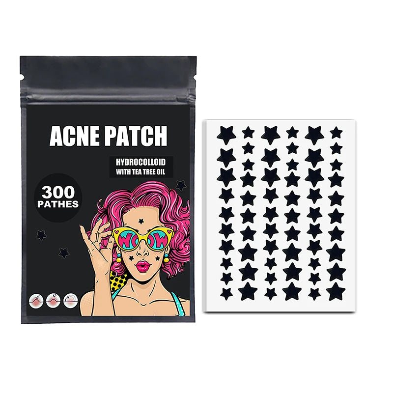 300/600/1200 PCS/SET Star Pimple Patch Acne Colorful
Invisible Acne Removal Skin Care Stickers Concealer Face Spot Beauty