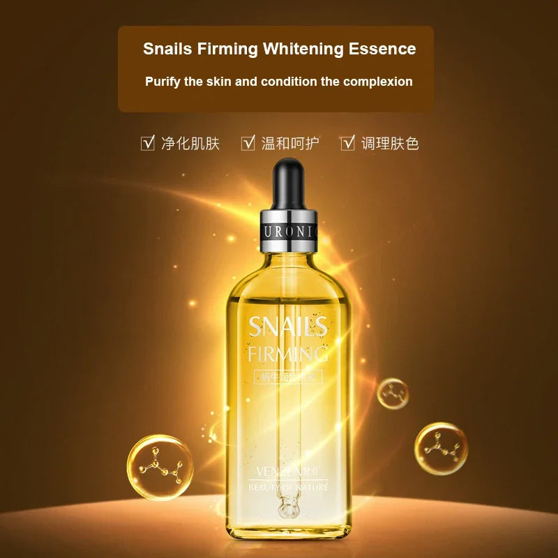 Hyaluronic Acid Face Serum Moisturizing
Shrink Pores Remove Fine Lines Anti-Wrinkle Snail Whiten Caviar Anti-aging Face Essence