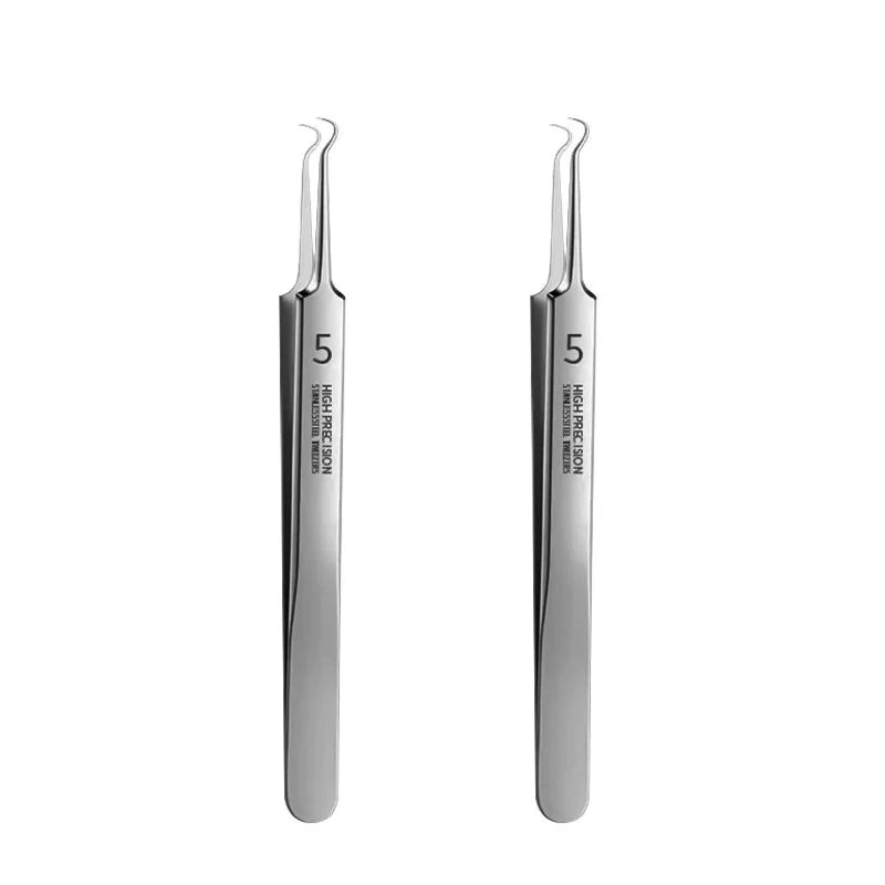 Pimples Blackhead Clip Tweezers Special Blackhead Remove r Acne Needle Tool