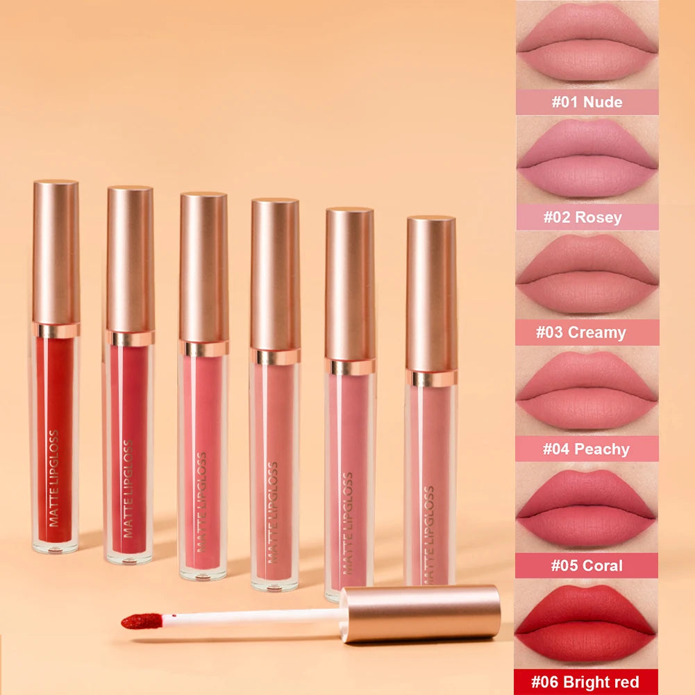 Matte lip gloss AB two sets