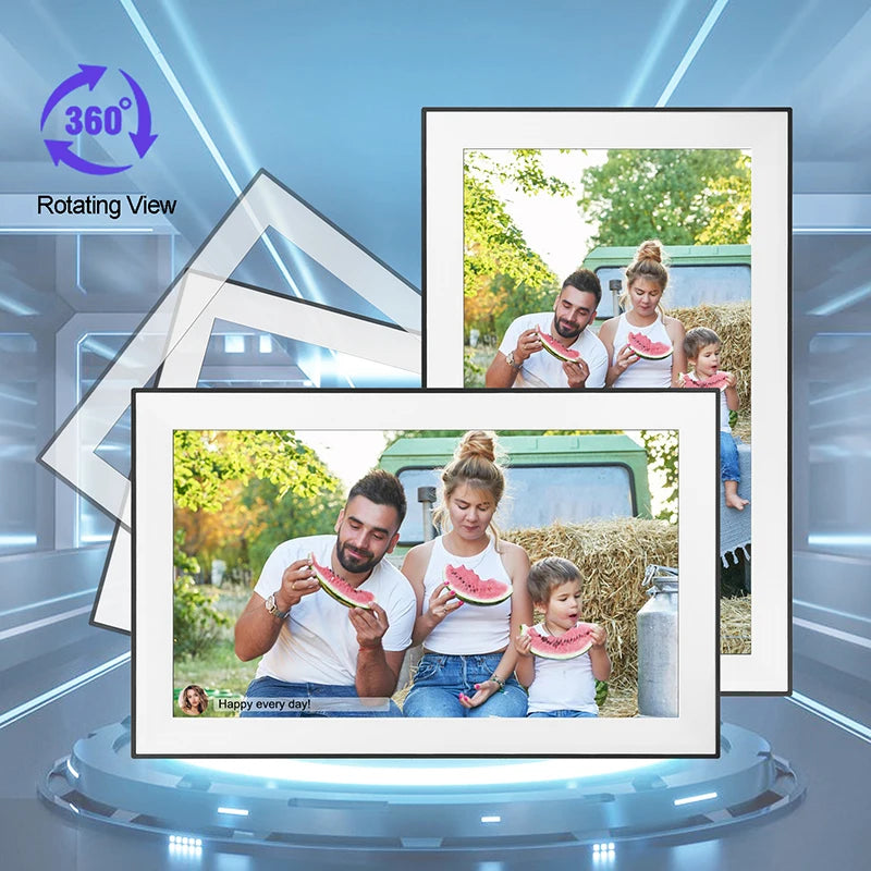15.6 inch built in 32GB WiFi Large touch ips digital photo frame
1920*1080 WiFi Smart Frame Share Photos and Videos via frameo