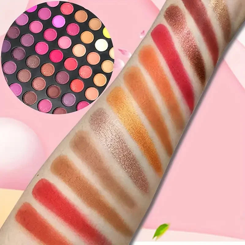 252 Colors EyeShadow Palette Makeup Matte,Shimmer and Metallic Shades Ideal for All-in-One Eyeshadow Set for versatile Looks