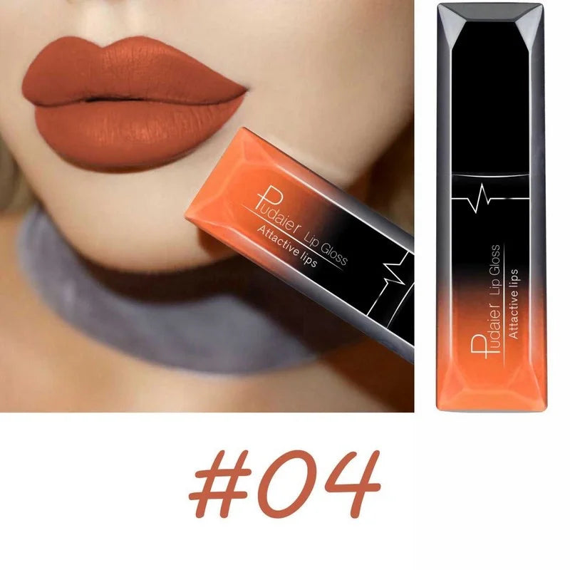 17 Color Sexy Matte Long Lasting Lip gloss Liquid Lipstick
