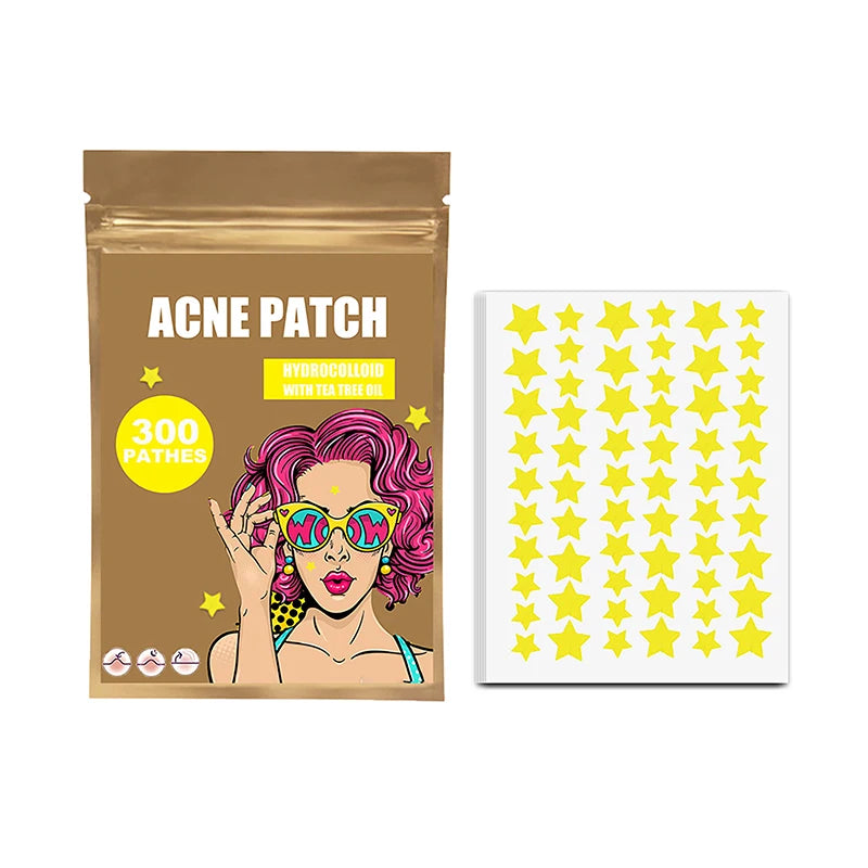 300/600/1200 PCS/SET Star Pimple Patch Acne Colorful
Invisible Acne Removal Skin Care Stickers Concealer Face Spot Beauty
