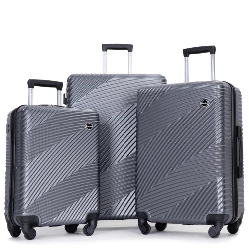 Hardshell Luggage Set,3 Piece Hardside Suitcases with Spinner Wheel
Lightweight Carry-on luggage 20" 24" 28"