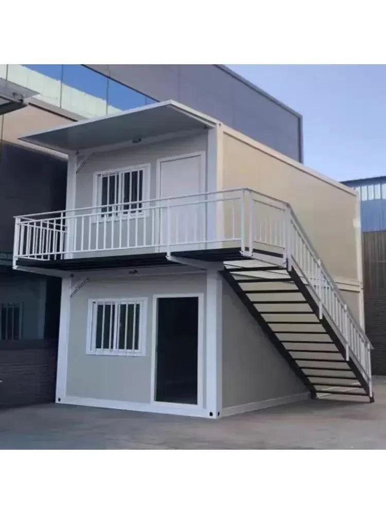 Residential container mobile house color steel integrated room
