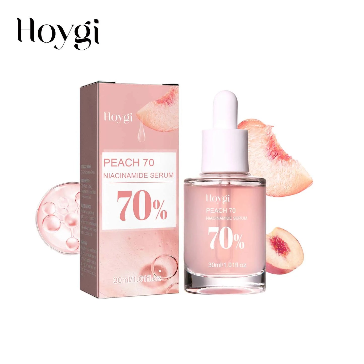 Niacinamide Facial Serum Fade Melanin Moisturzing
Rejuvenation Shrink Pores Smooth Brightening Skin Care Dark Spot Remover Serum