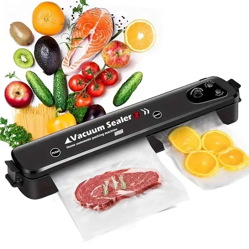 Electric Vacuum Sealers Food Sealer Machine Foods Fresh Storage Vacuum Sealer Machine
Plastic Bags Sealer For Storage Food