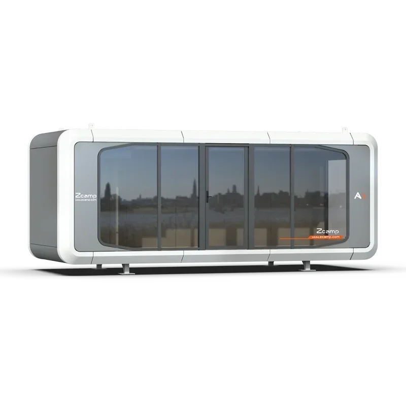 prefab houses Star Standard Outdoor Eco-friendly Material
Prefab Mobile House glass camping capsule house