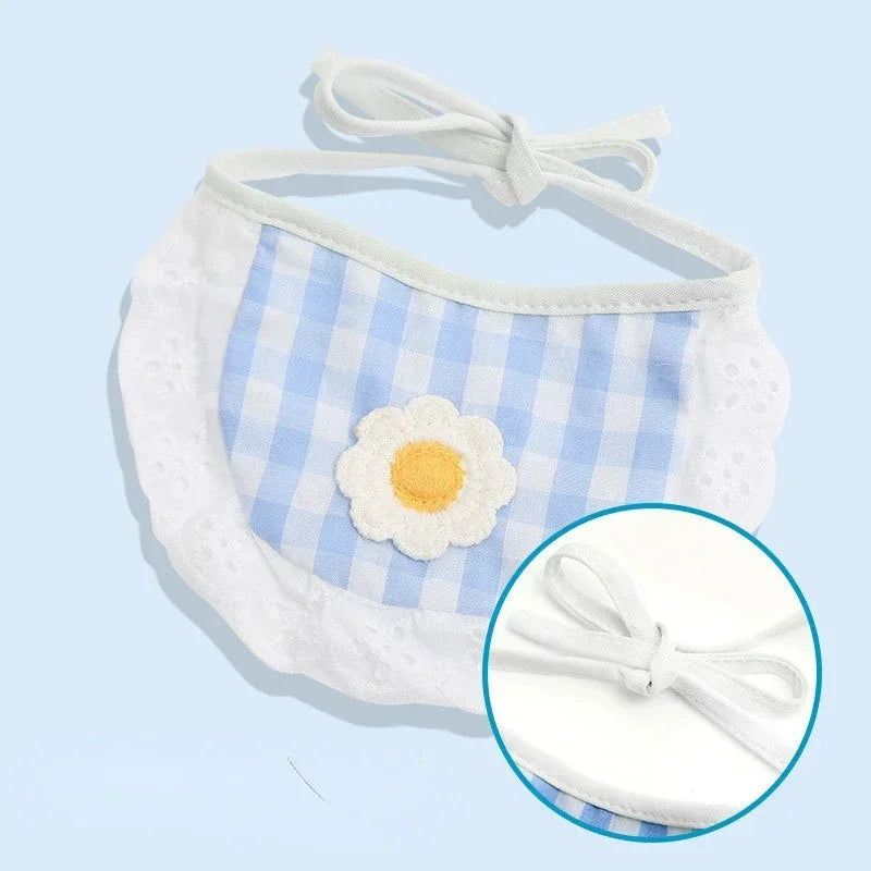 1PCS Cute Cat Dog Bibs Different Shape Design Pet Accessories
Dog Bandana Saliva Towel Scarf for Small Dogs Chiwawa Pet Products