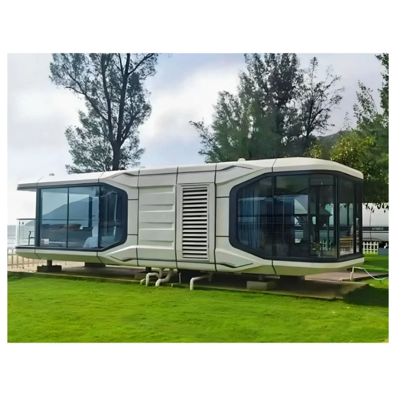 Modular Capsule Home Tiny Movable Prefab Capsule House
Villa Mobile Home Portable prefab house Space Caps ule House