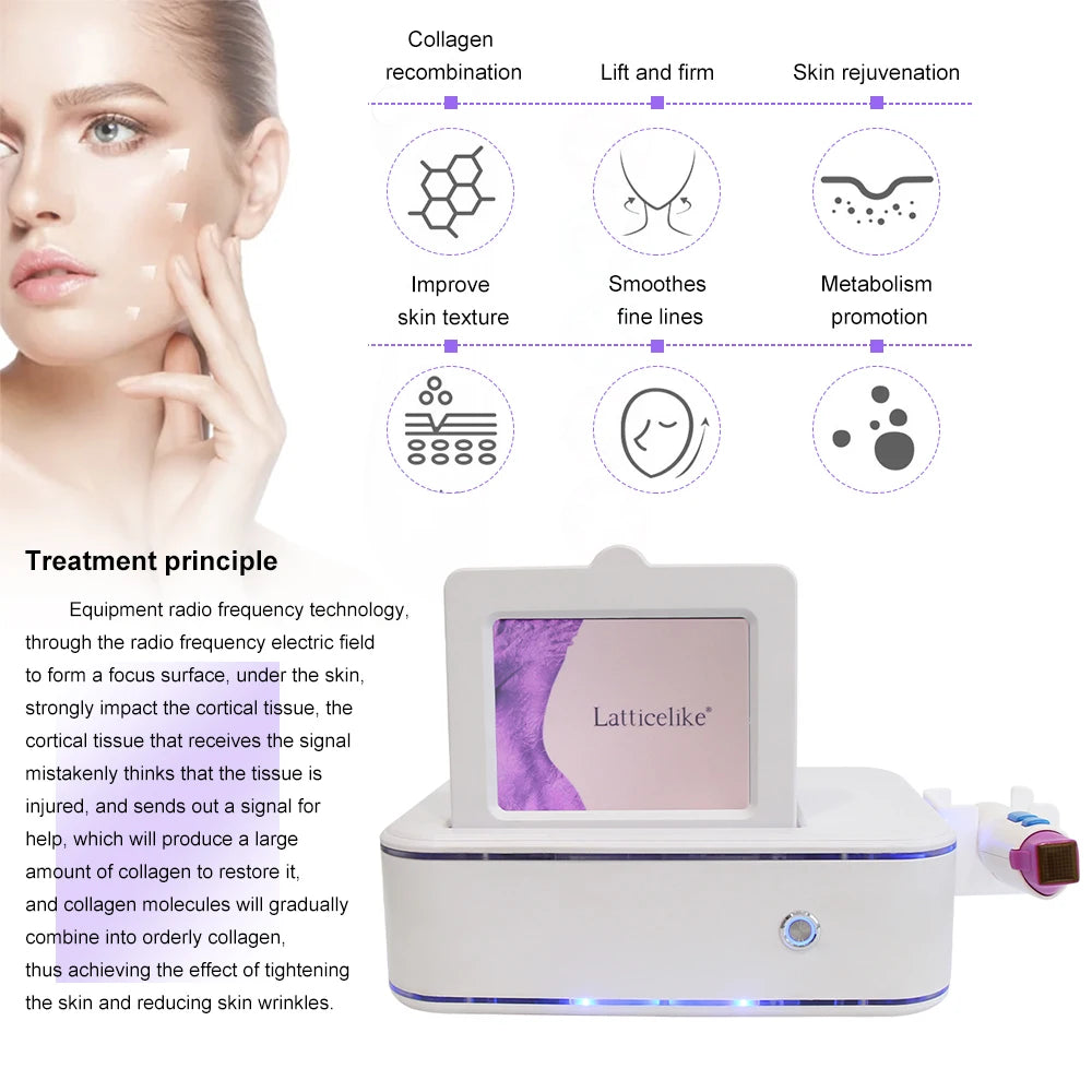 3 in 1 Facial Care Machine Skin Rejuvenation Face Lifting Skin Tightening Anti-wrinkle Removal Body Anti-aging Device