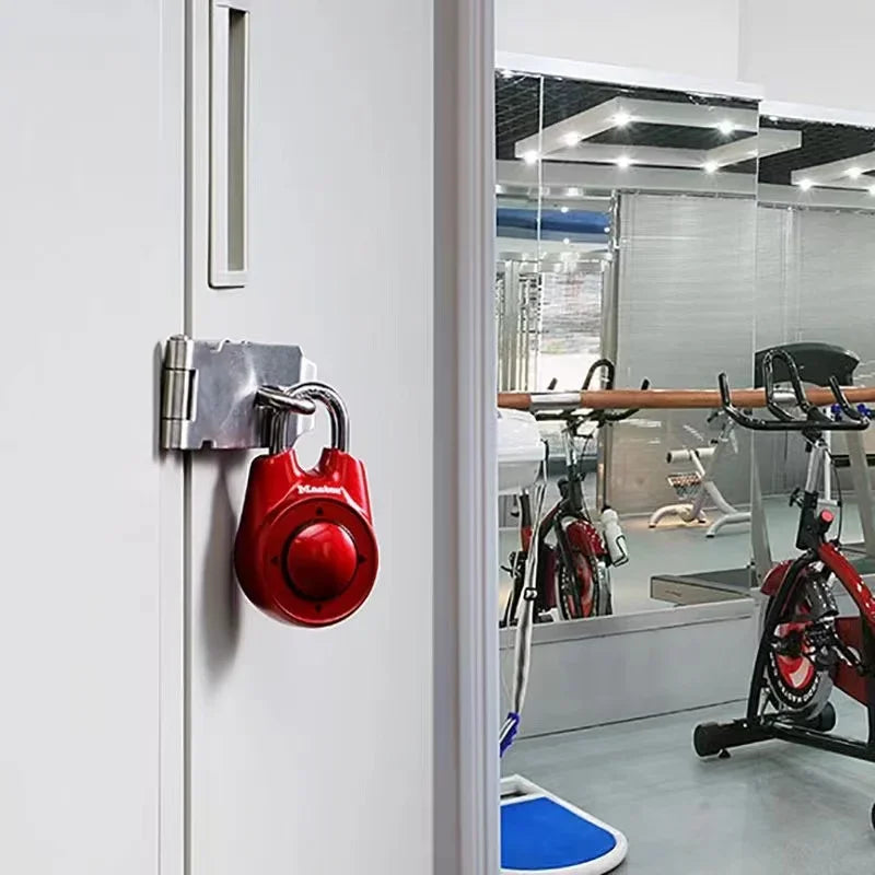 Master Lock Portable Padlock Escape Room Gym School Club Cabinet Lock Combination Code Directional Keyless Door Lock