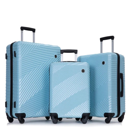Hardshell Luggage Set,3 Piece Hardside Suitcases with Spinner Wheel
Lightweight Carry-on luggage 20" 24" 28"
