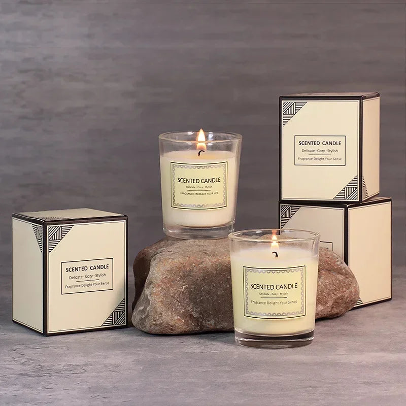 Candle Fragrance Atmosphere Smoke free Aromatherapy Candles