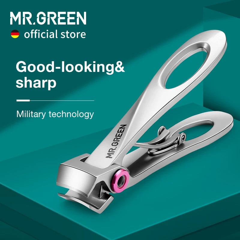 Nail Clippers Stainless Steel Manicure Fingernail Cutter Thick Har Toenail