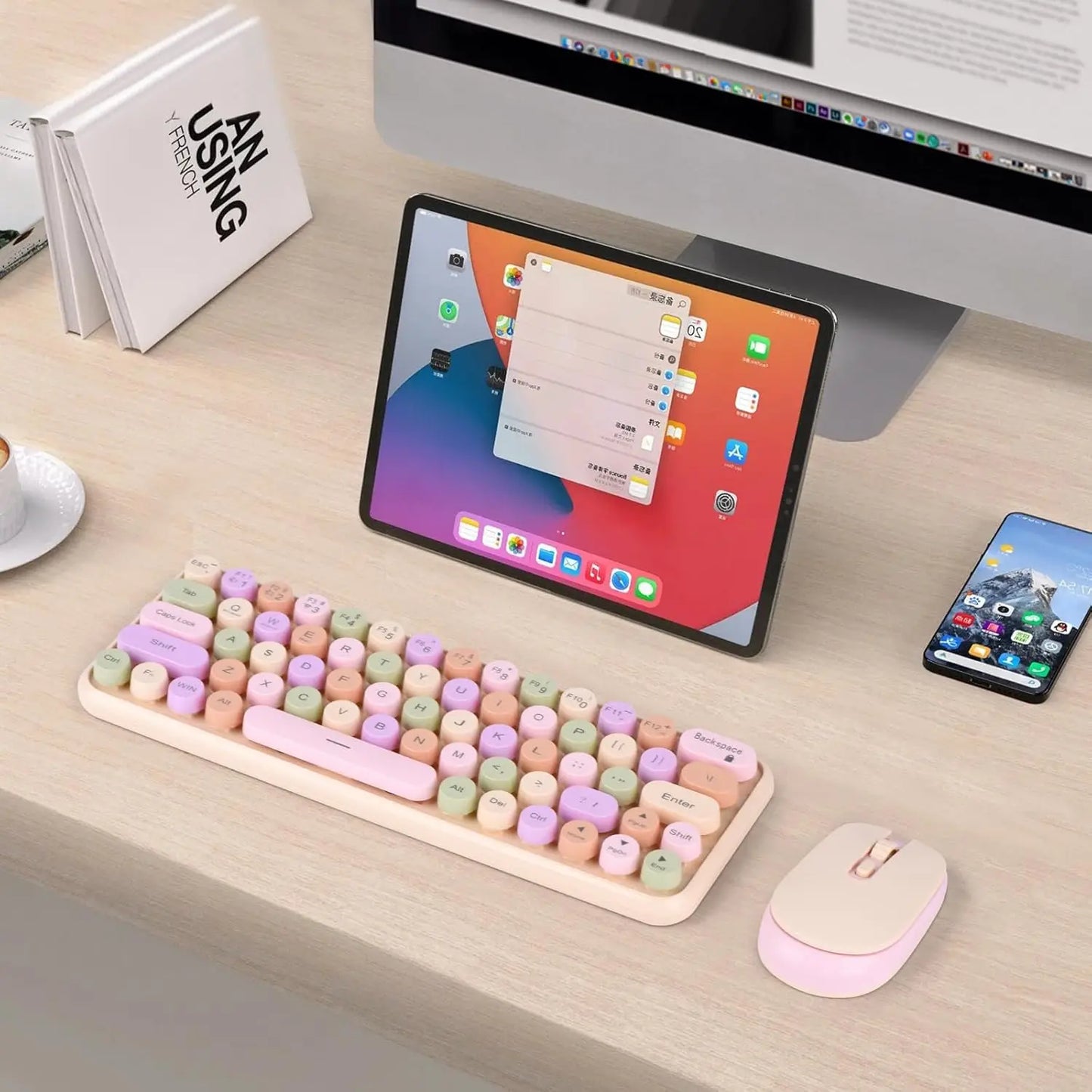 2.4G Wireless Keyboard & Mouse Combo
Portable 60 Small Typewriter Keyboard
Office PC Computer Laptop Desktop Windows