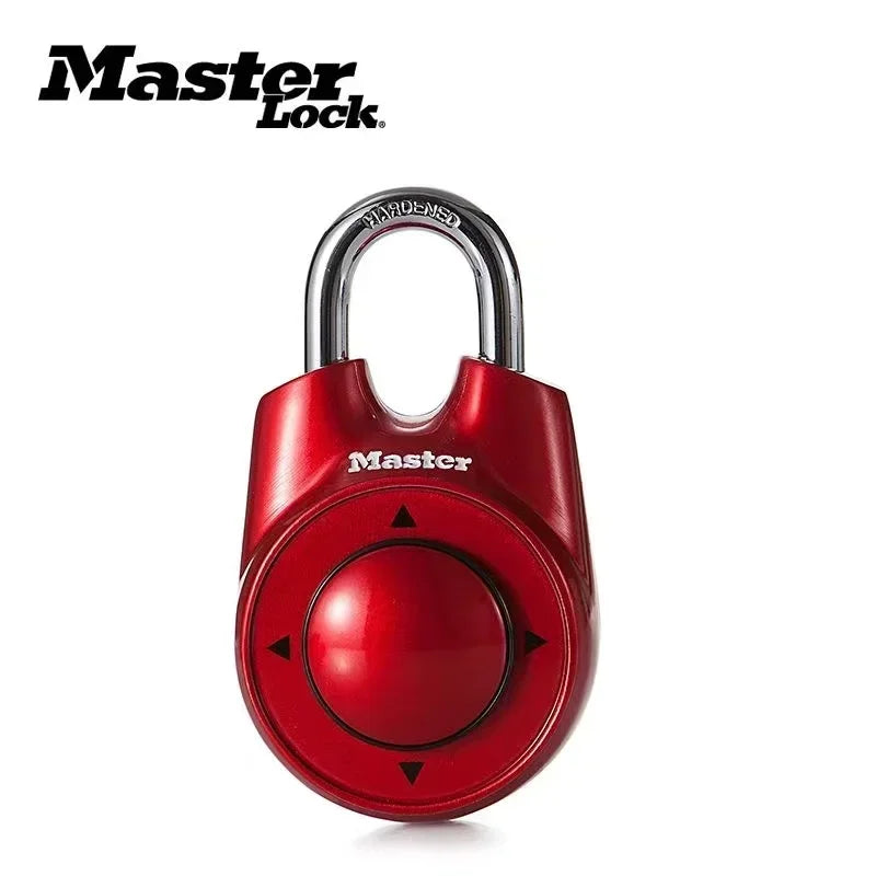 Master Lock Portable Padlock Escape Room Gym School Club Cabinet Lock Combination Code Directional Keyless Door Lock