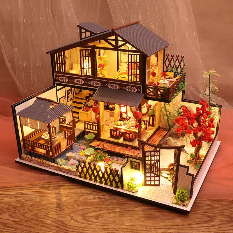 DIY Wooden Miniature Model Kit