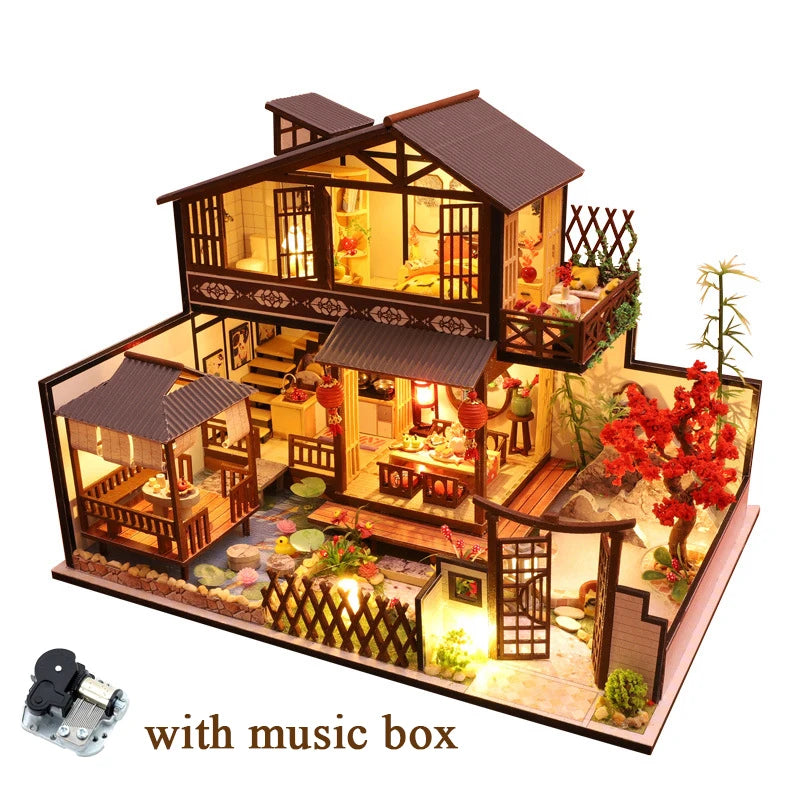 DIY Wooden Miniature Model Kit