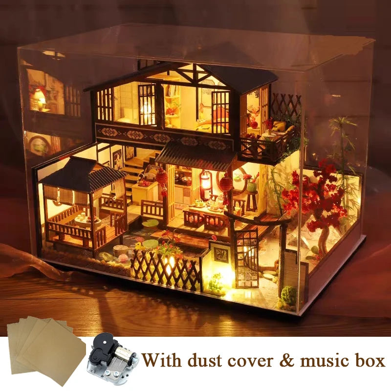 DIY Wooden Miniature Model Kit